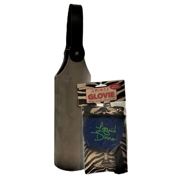 W.I.N.O.S. Other - Wine Carrier Tote Bag and Wine Glass Holder